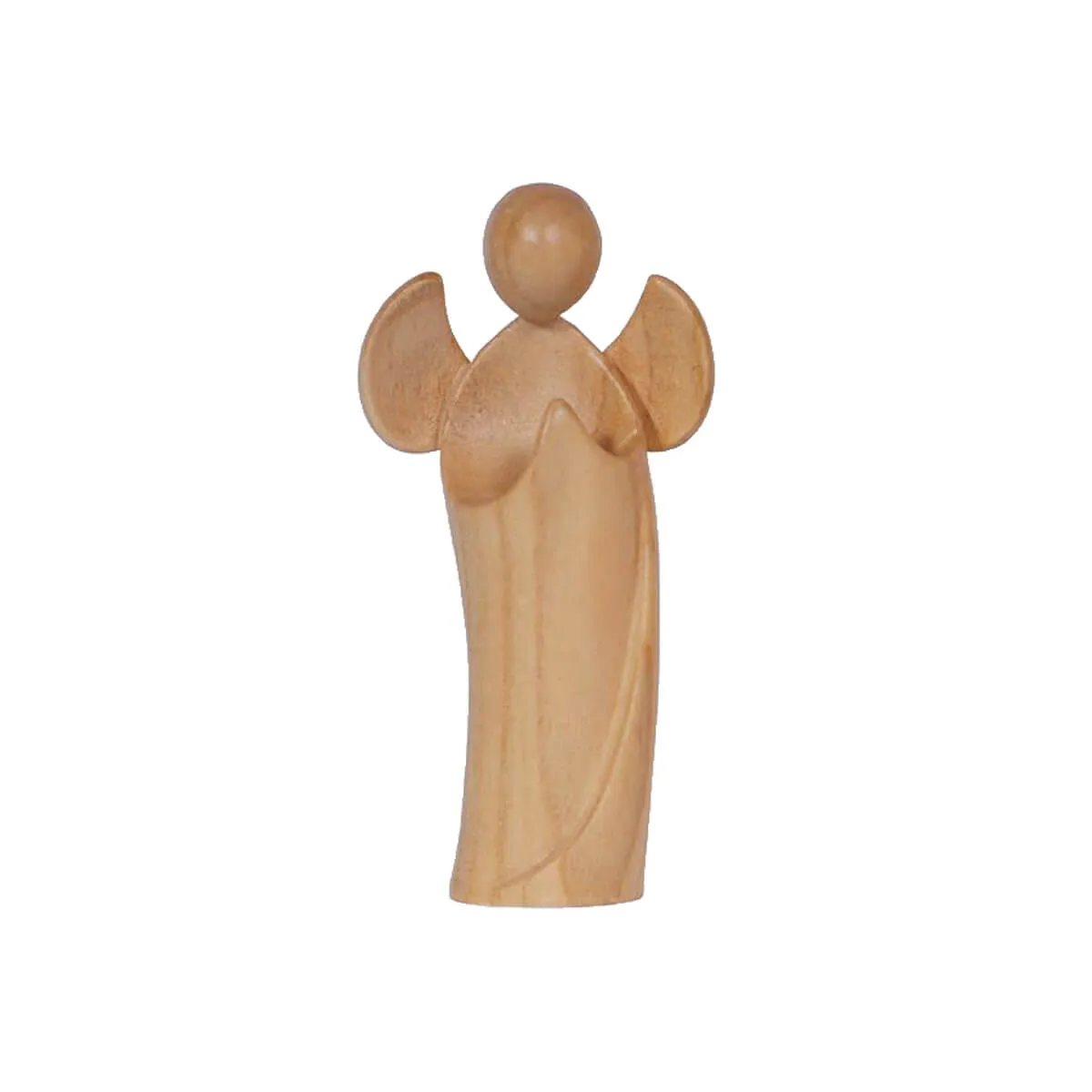 Amore Angel - Modern Cherry Wood Carved Statue 3.5 inch*