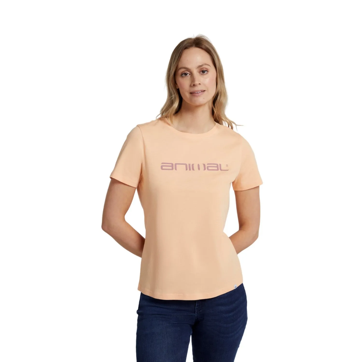 Animal Womens/Ladies Marina Logo Organic T-Shirt