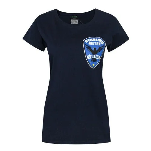 Arrow Womens/Ladies Starling City Metro Police T-Shirt