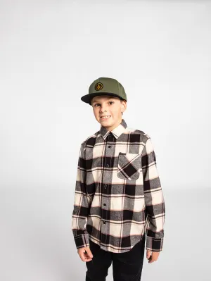 Big Boys Caden Flannel - Bleached Sand