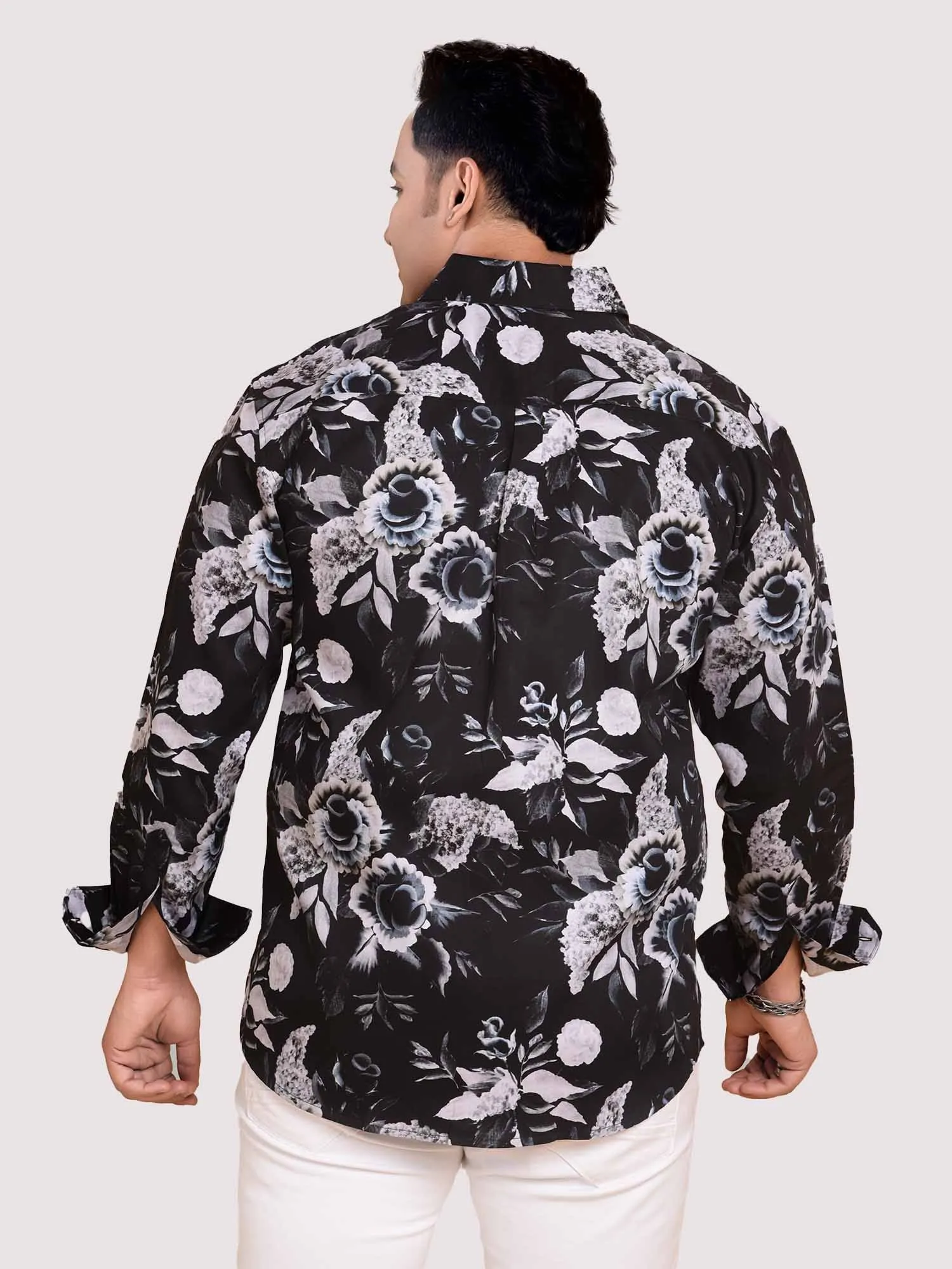 Black Rose Rich cotton Full Sleeve Men's Plus Size