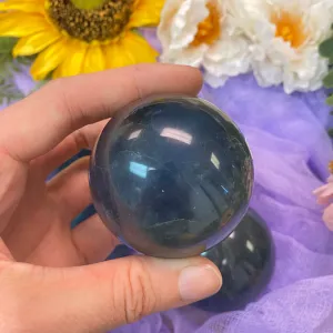 Blue Fluorite Sphere