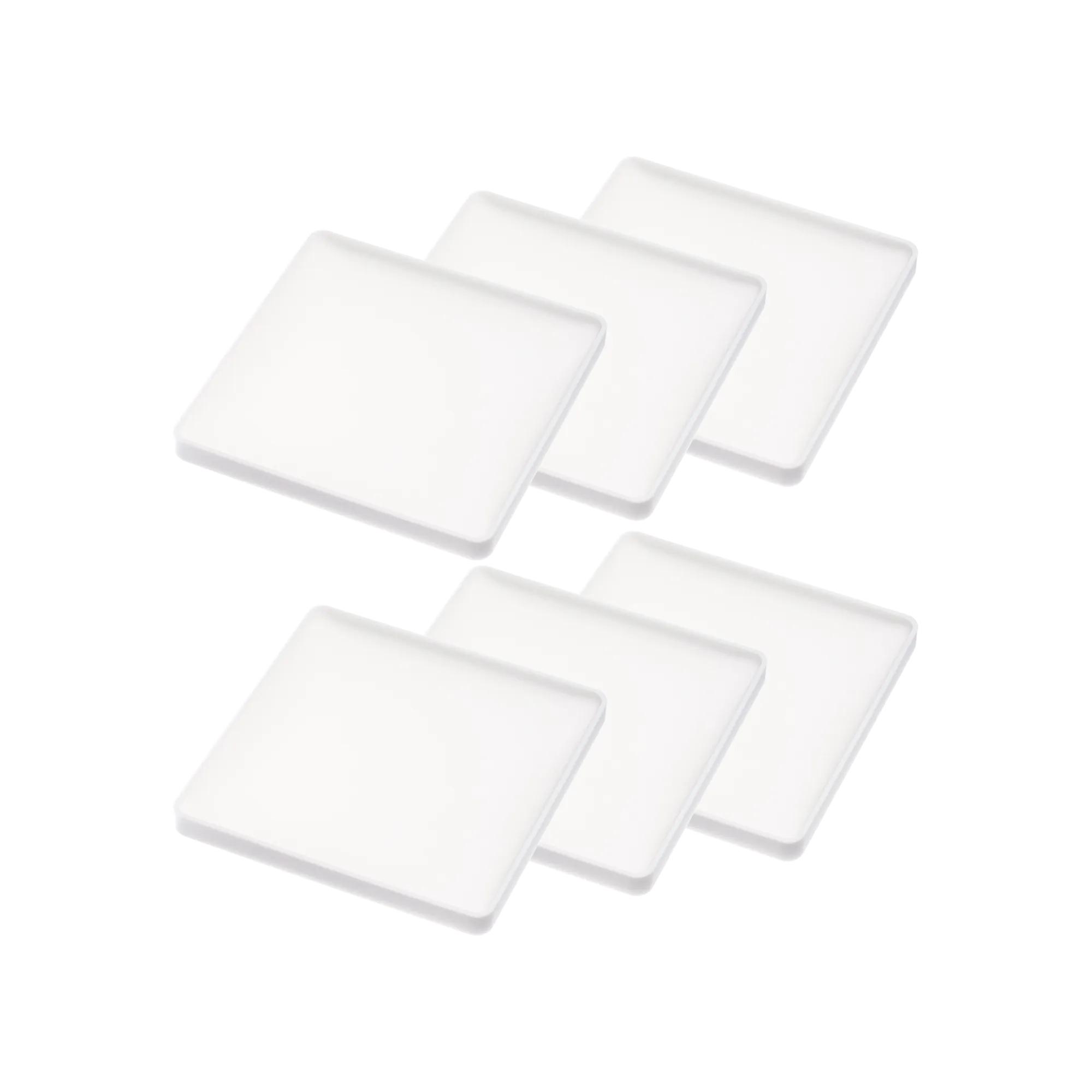 Coasters (Set of 6) - Two Styles - Silicone