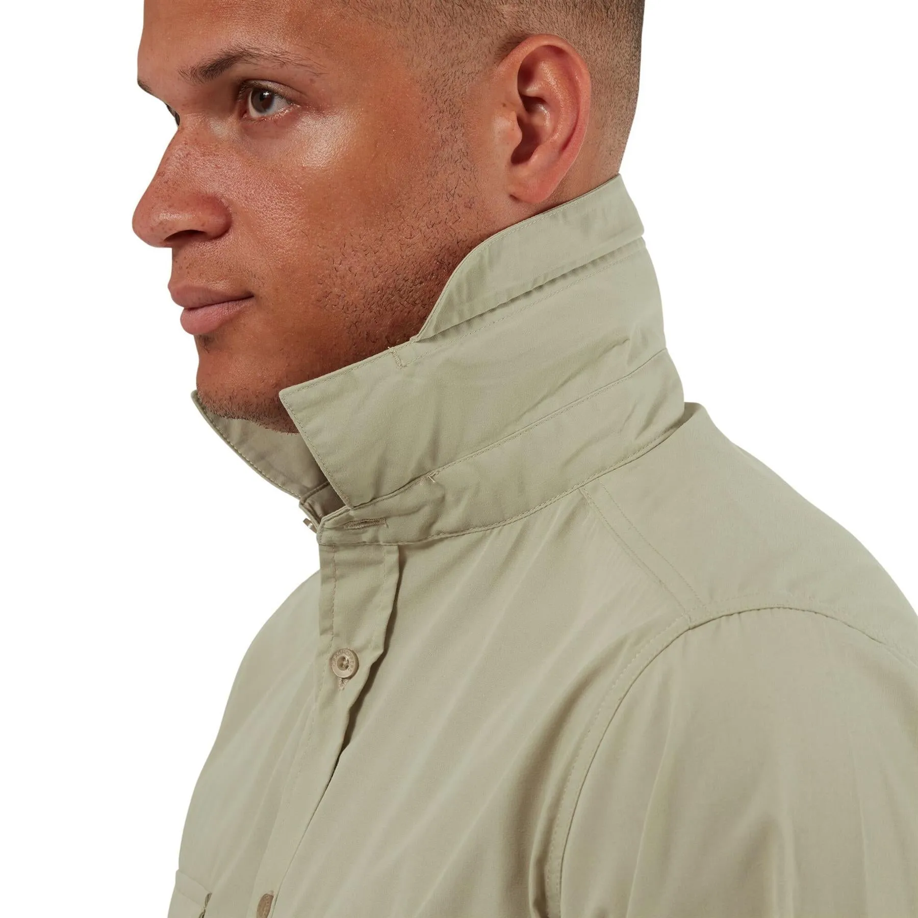 Craghoppers Mens New Kiwi Long Sleeved Shirt Walking Nosi Defence Travel