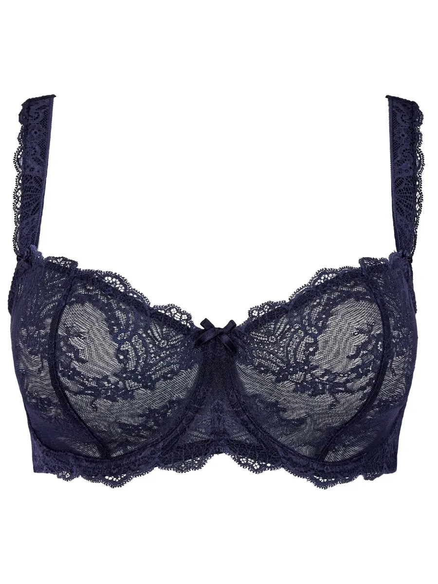 Danse Des Sens Comfort Half-Cup Bra - Evening Blue