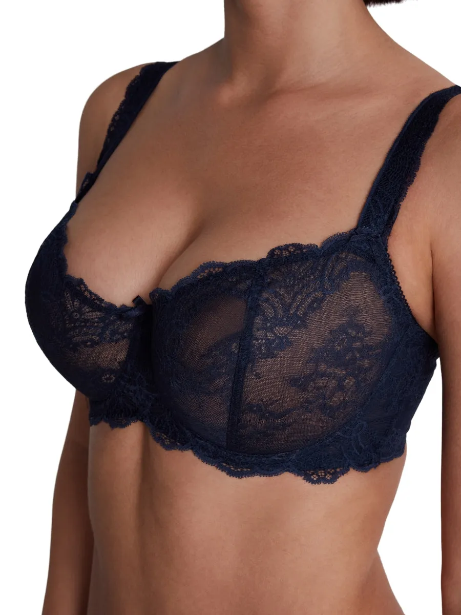 Danse Des Sens Comfort Half-Cup Bra - Evening Blue