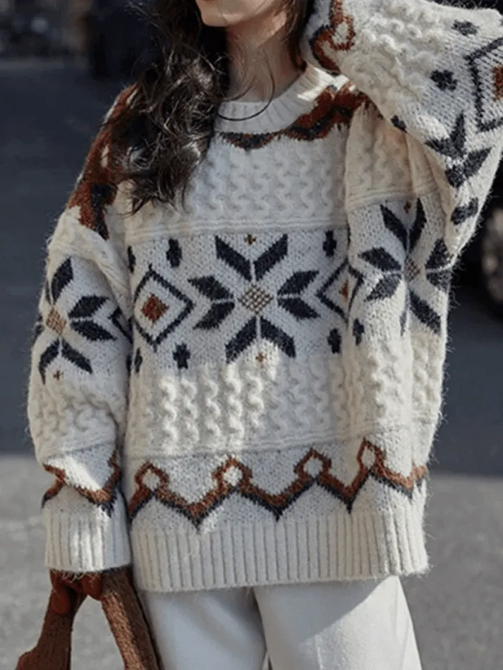 deanwangkt - Fair Isle Christmas Pullover Sweater