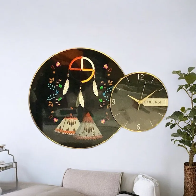 Dreamcatcher Native Wall Clock