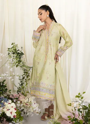 Elain Kiwi Shirt And Dupatta