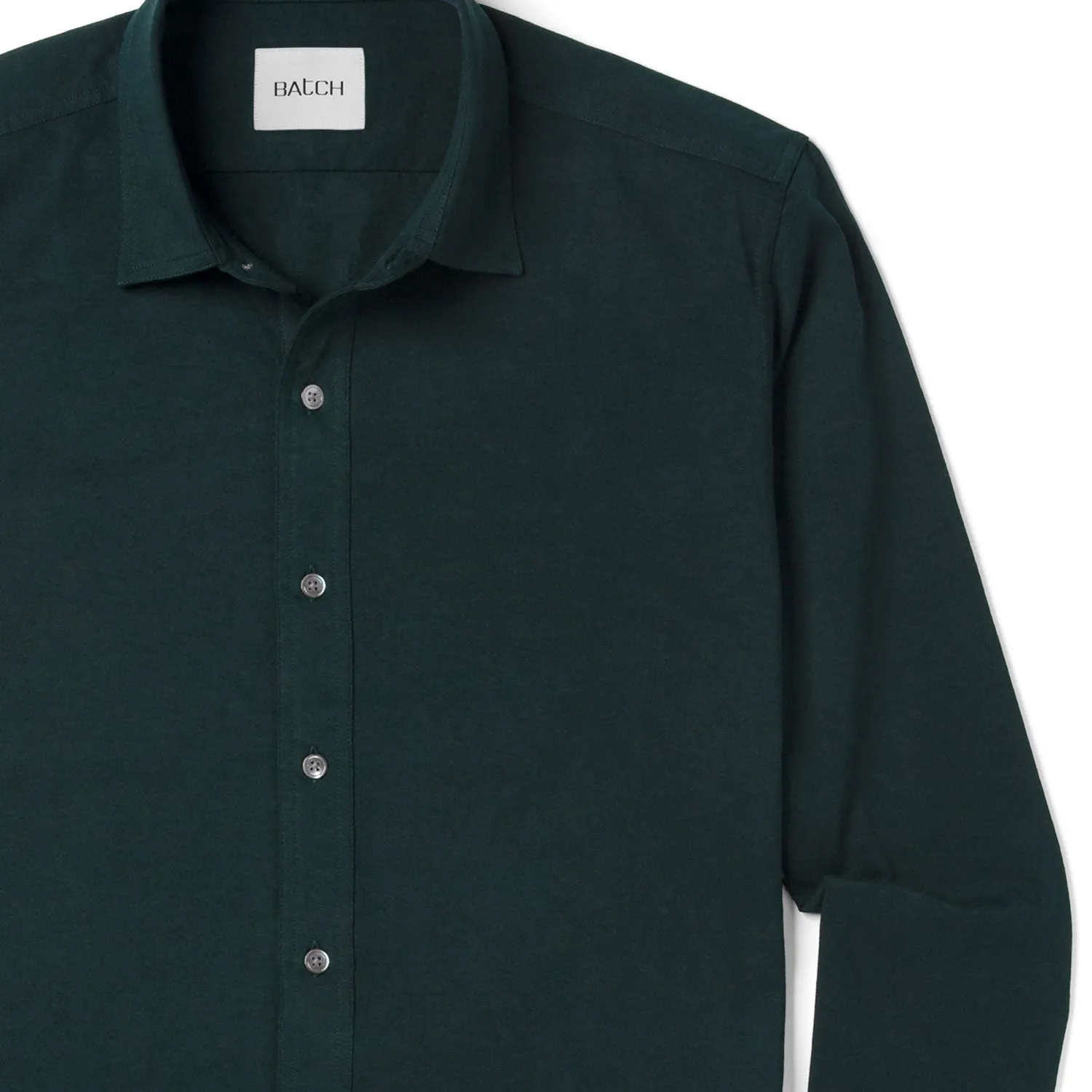 Essential T-Shirt Shirt - Dark Forest Green Cotton Jersey