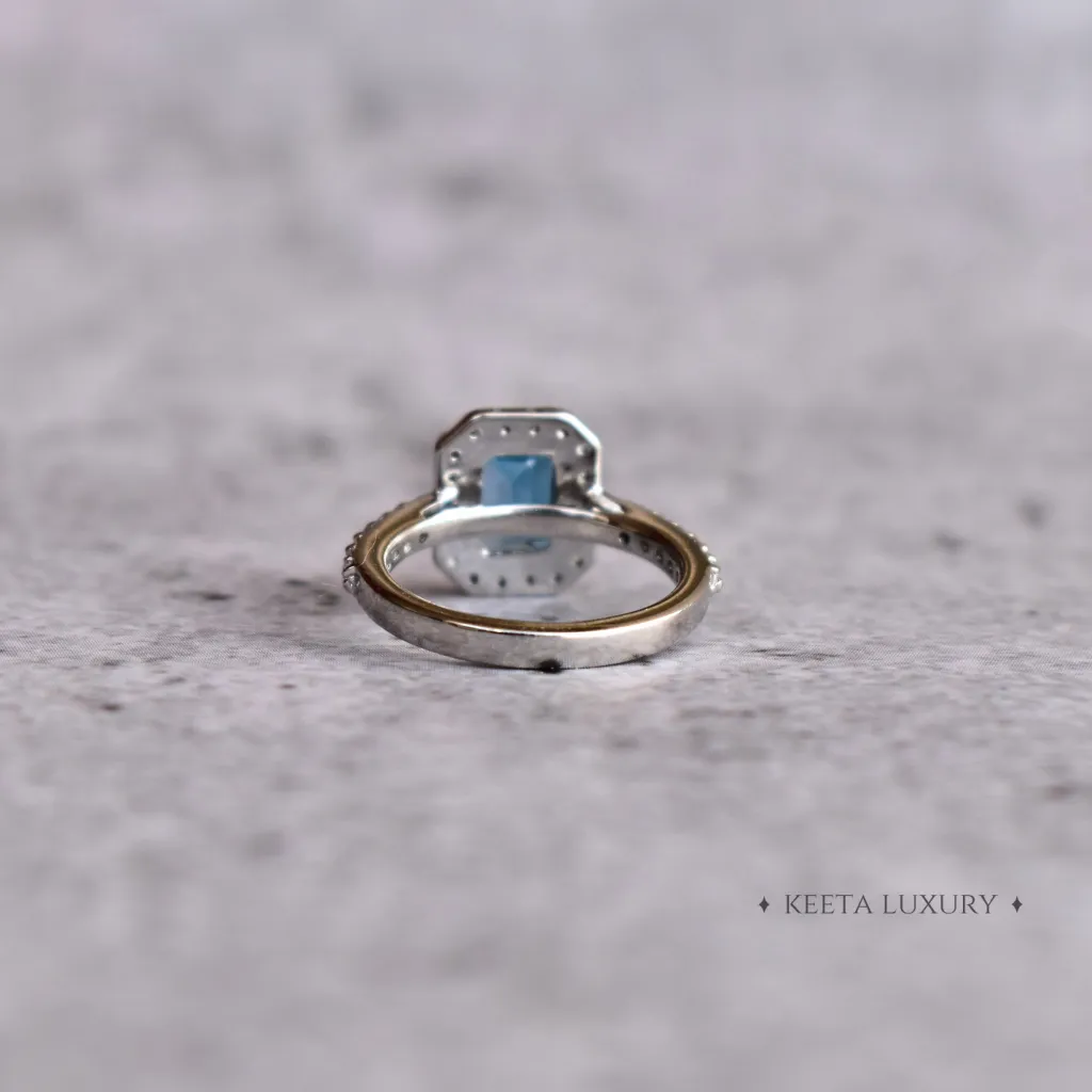 Ethereal Waters - Blue Topaz Ring