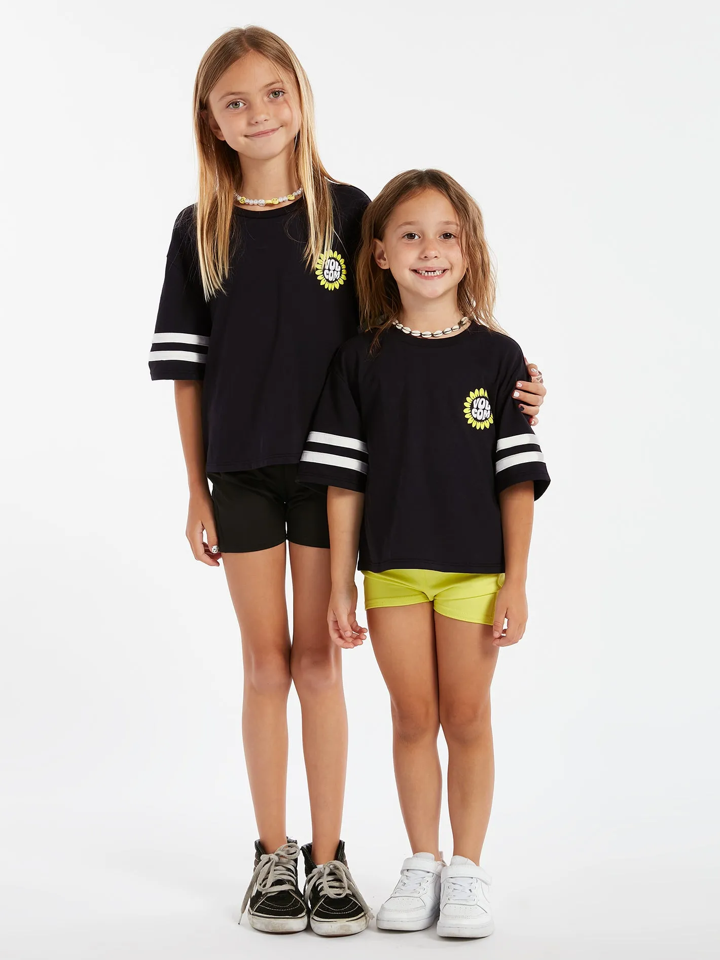 Girls Truly Stoked Tee - Black