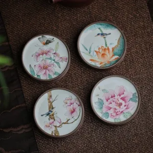 Gohobi Hand-painted Animal Coaster