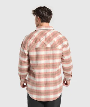 Gymshark Flannel Shirt - Soft White