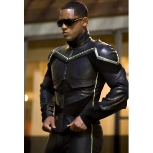 Hancock Will Smith Leather Jacket