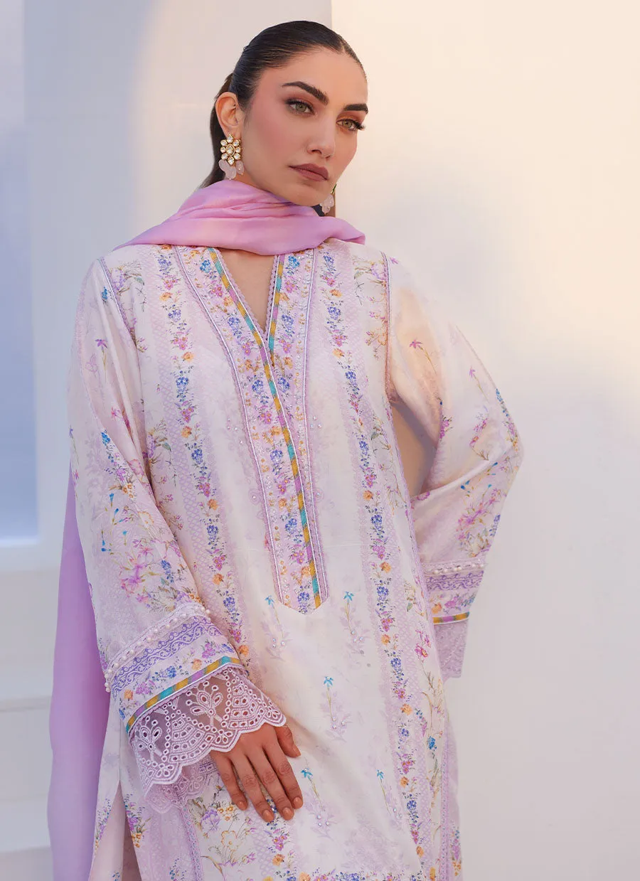 Heather Lavender Shirt and Dupatta