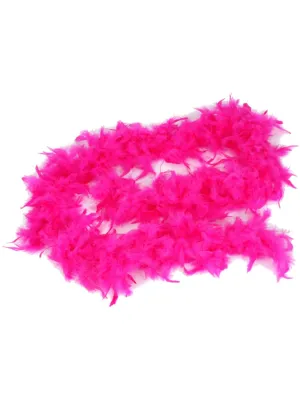 Hot Pink Fuchsia Feather Boa