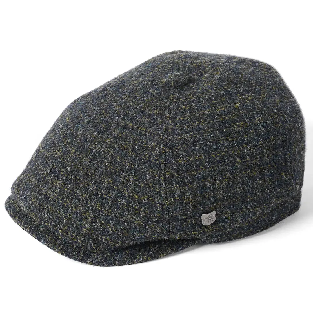 Hudson Harris Tweed Baker Boy Cap - 40 by Failsworth