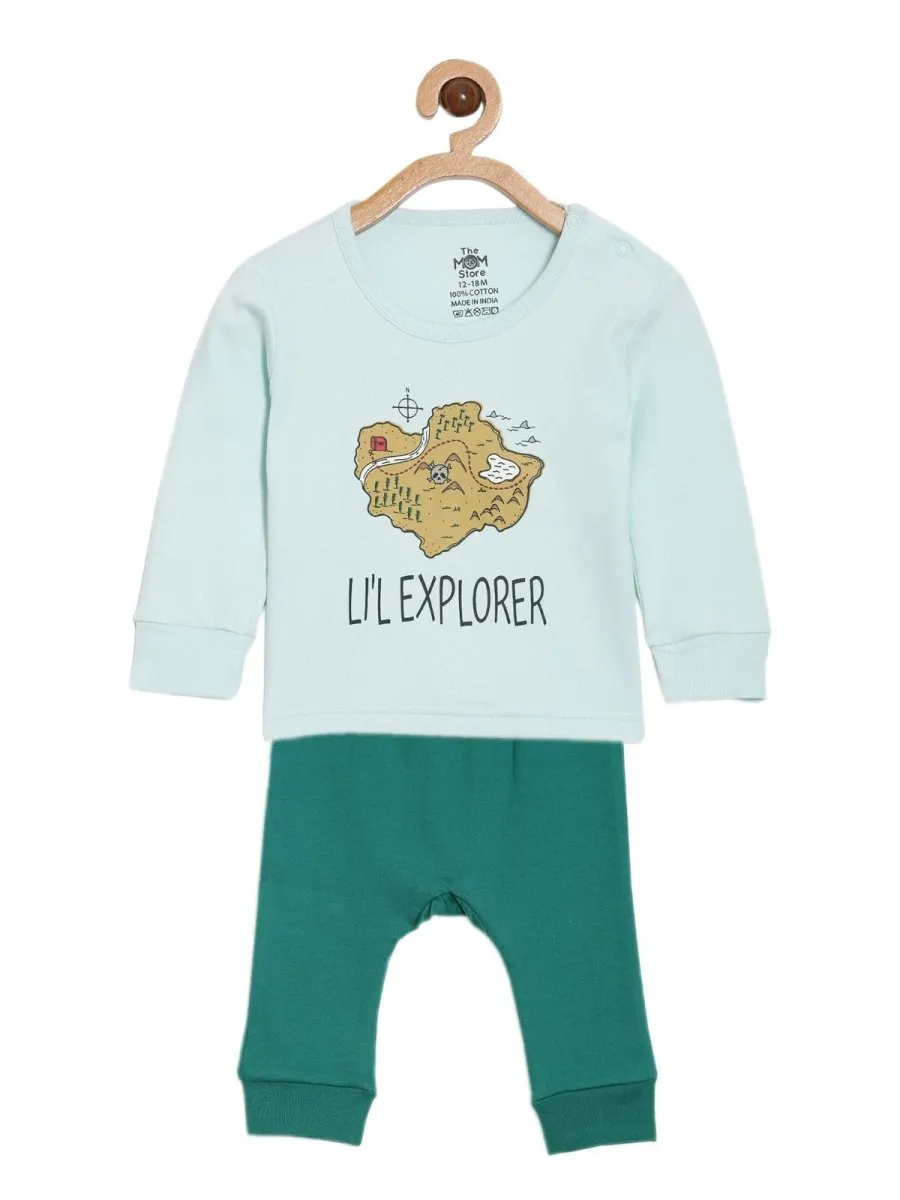 Infant Set Combo of 2- Born To Be Wild & Little Explorer