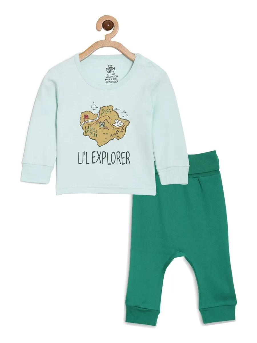 Infant Set Combo of 2- Born To Be Wild & Little Explorer