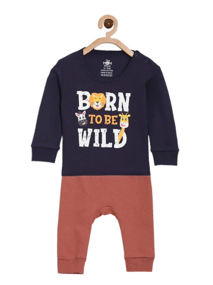 Infant Set Combo of 2- Born To Be Wild & Little Explorer