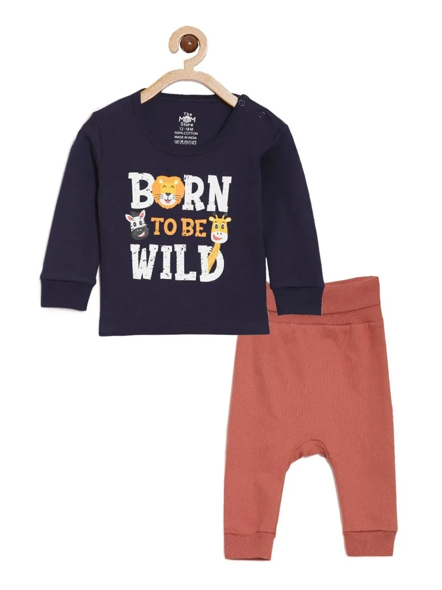 Infant Set Combo of 2- Born To Be Wild & Little Explorer