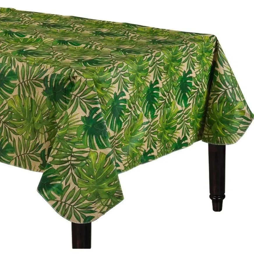 Island Palm Vinyl Tablecover