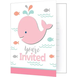 Lil' Spout Pink Invitations