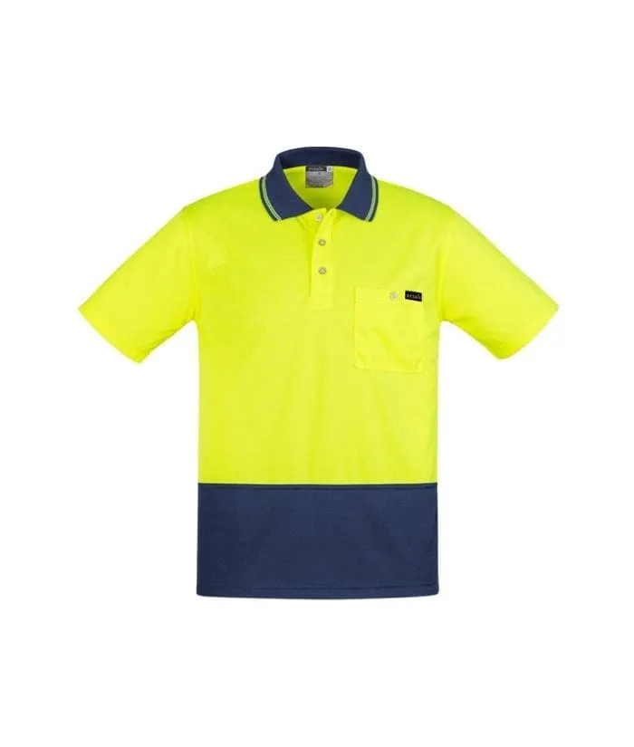 Mens Comfort Back S/S Polo