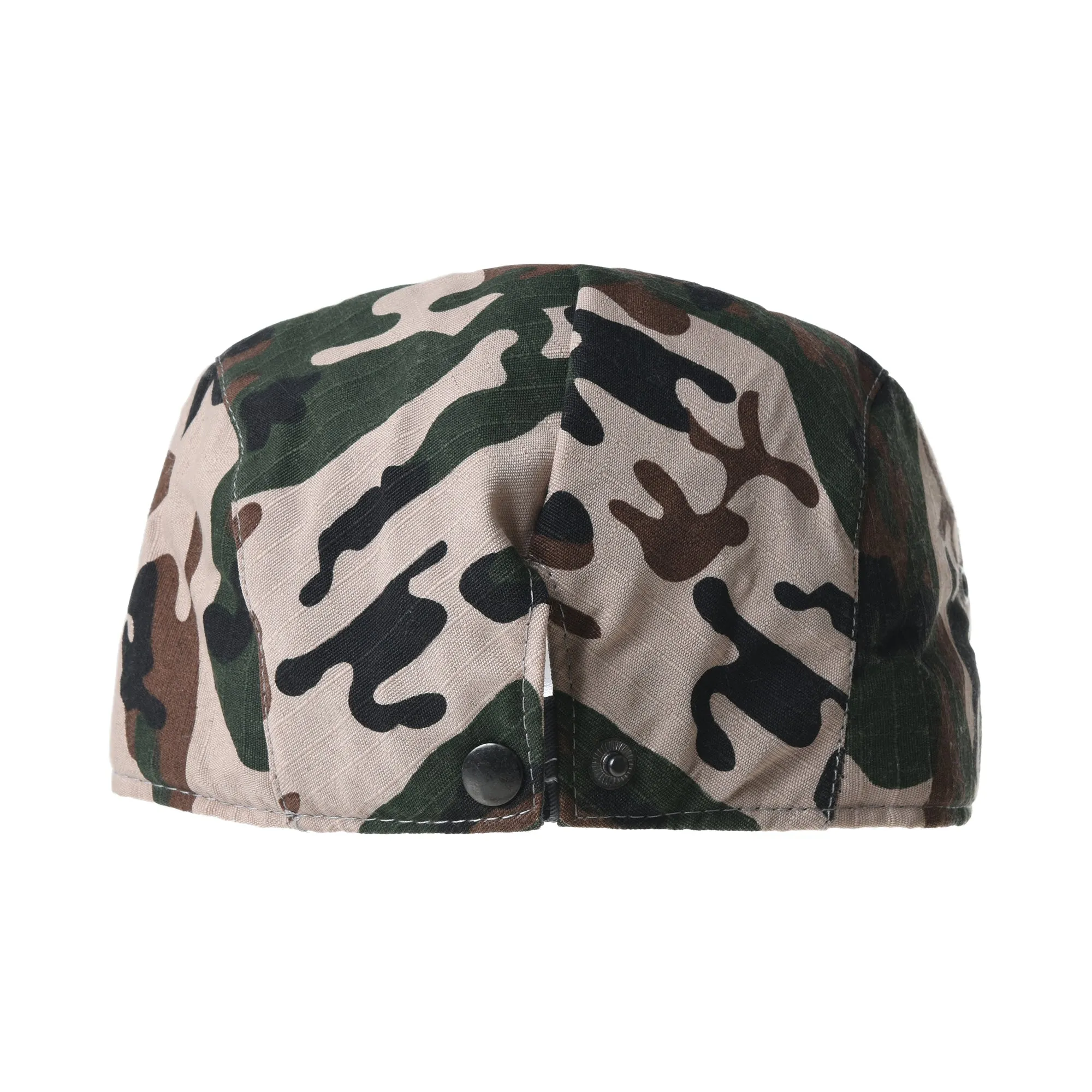 Military Camouflage Newsboy Flat Cap Ivy Gatsby Hat YZ30104