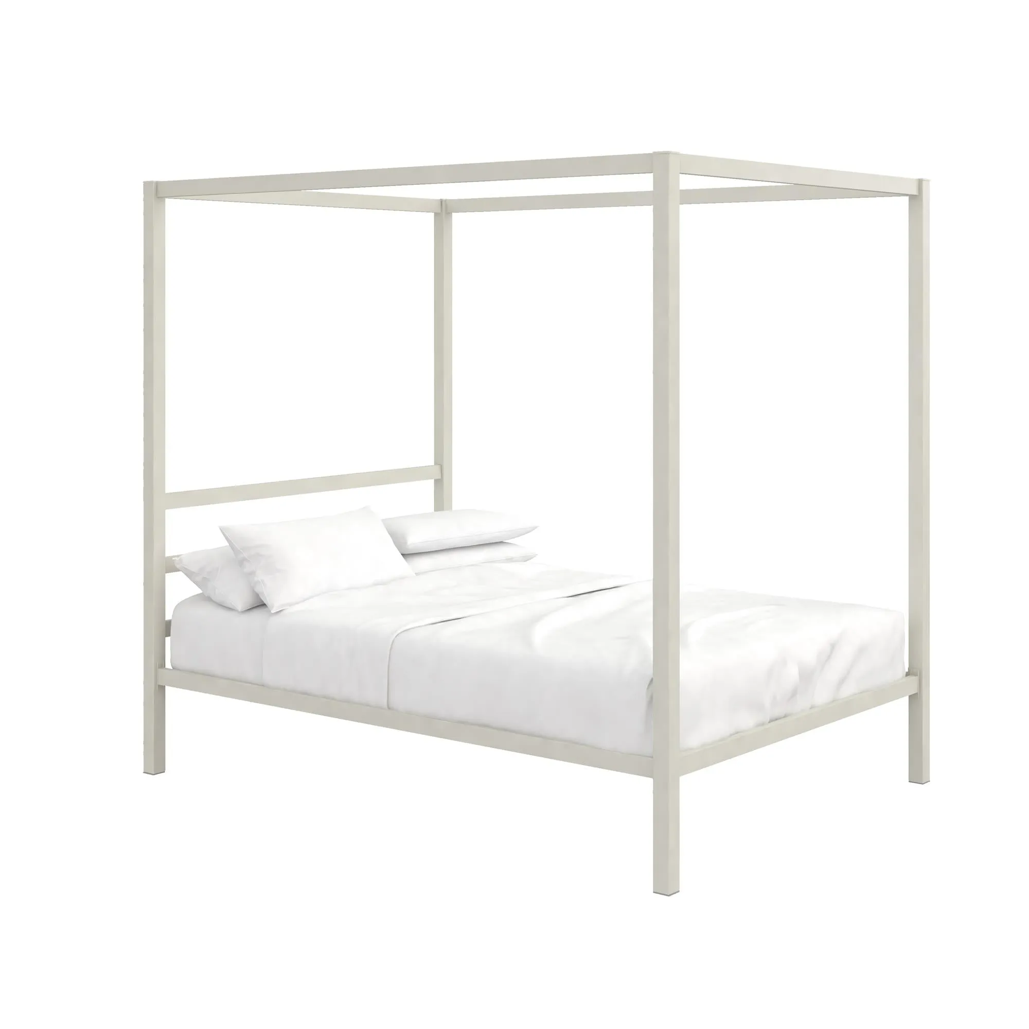 Modern Metal Canopy Bed Frame