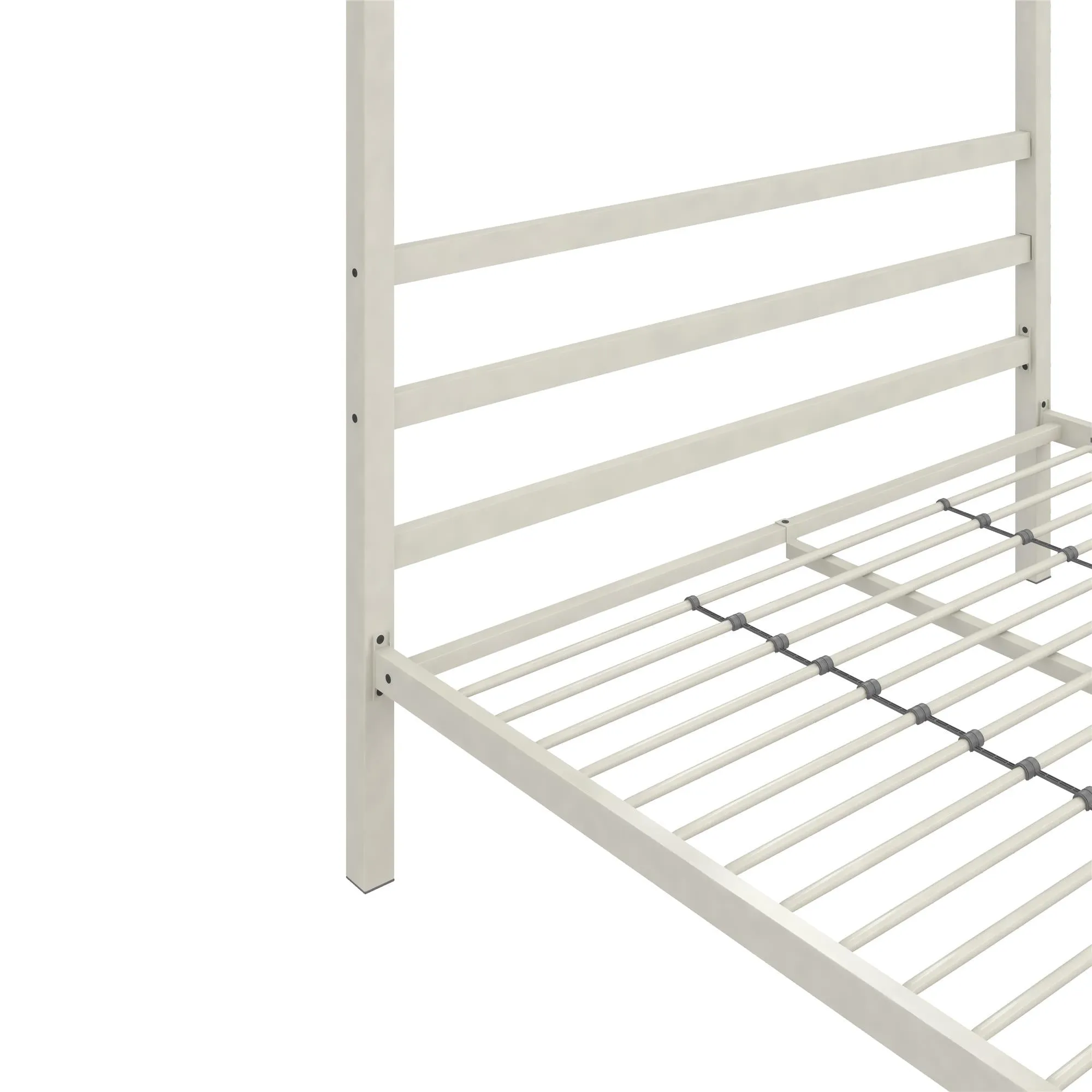 Modern Metal Canopy Bed Frame