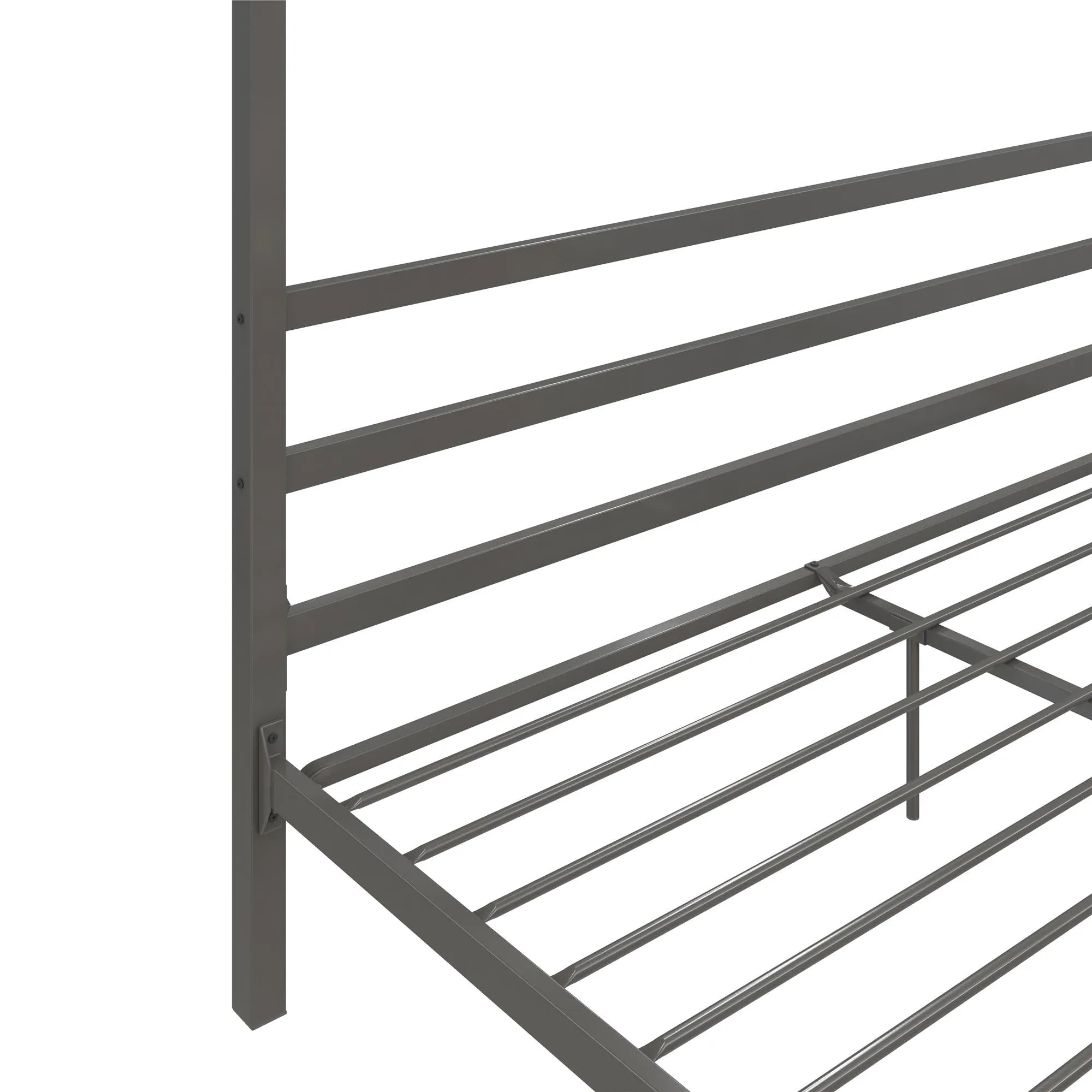 Modern Metal Canopy Bed Frame