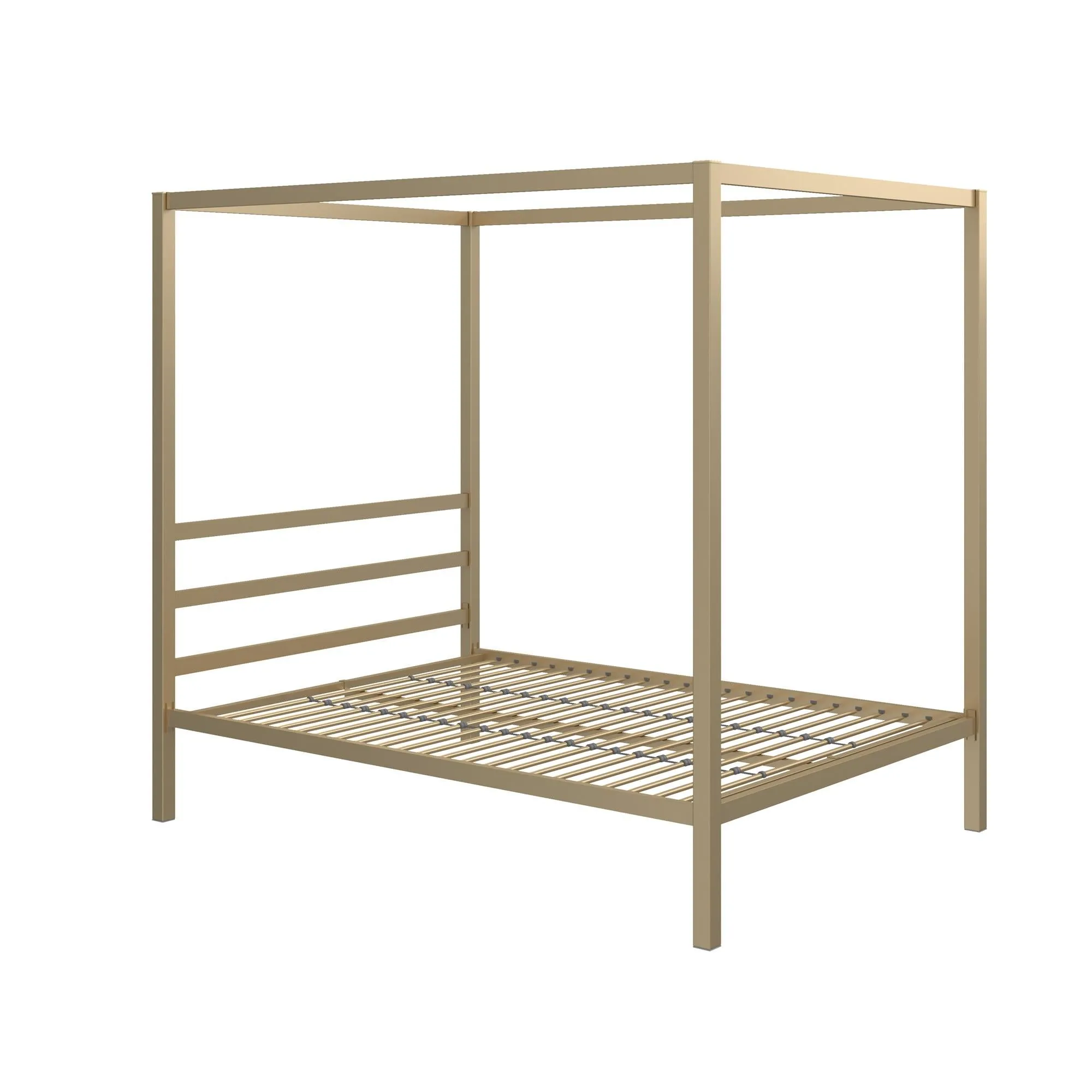 Modern Metal Canopy Bed Frame