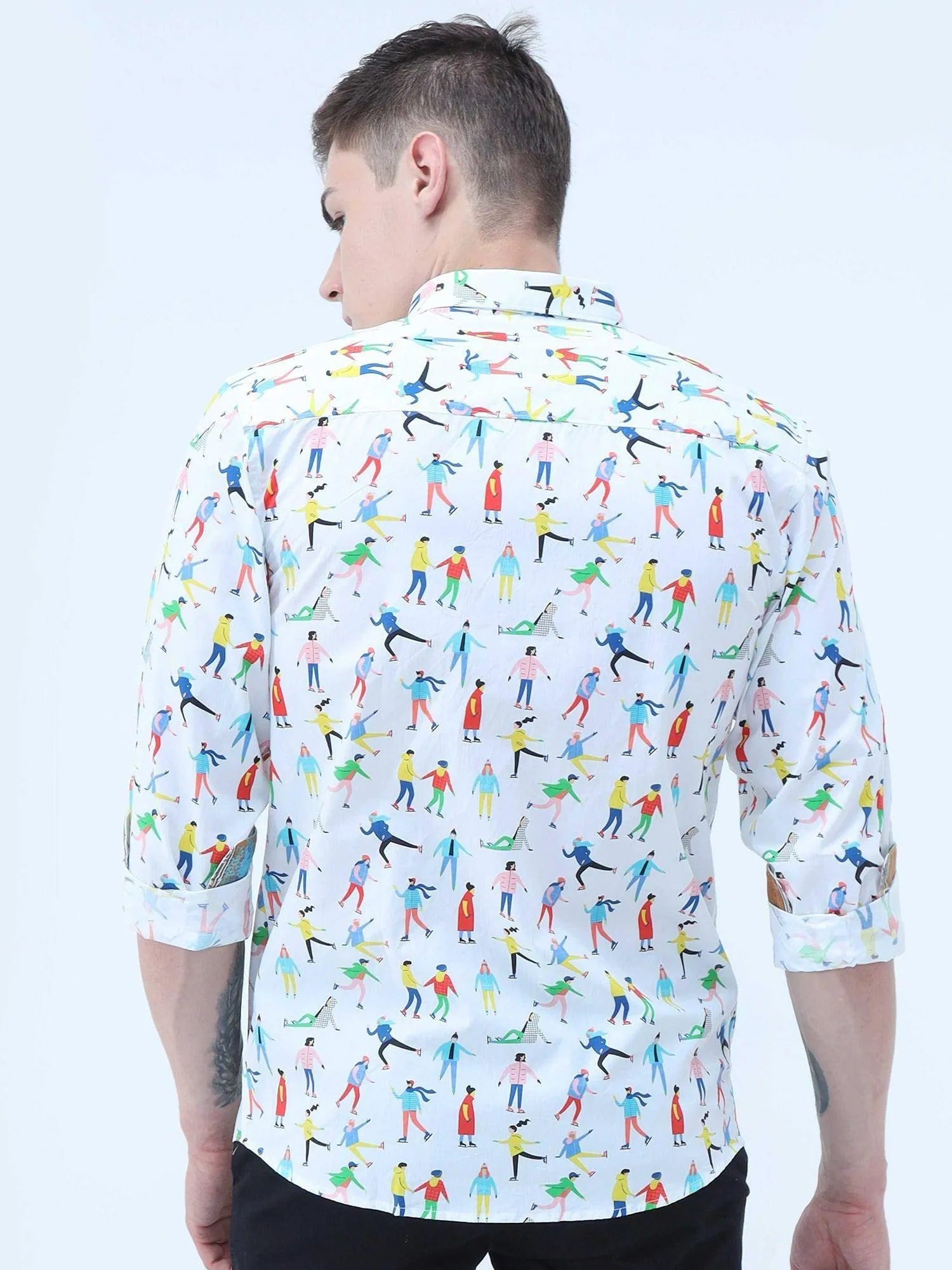 Multi Colour Digital Printed Shirt