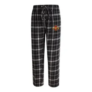 NCAA Iowa State Cyclones Men's Big and Tall Plaid Flannel Pajama Pants - XLT