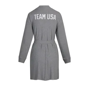 PARALYMPIC CAPSULE RIB ROBE | HEATHER GREY