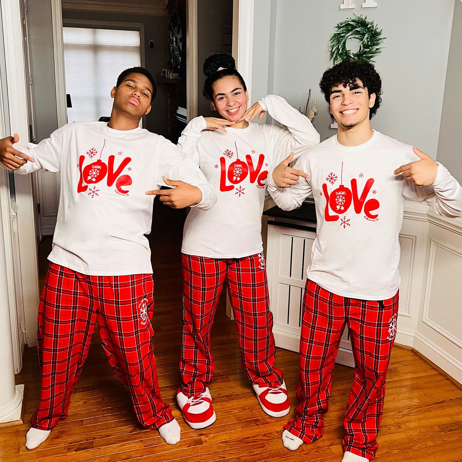 "CHRISTMAS PJs" Unisex Pajamas