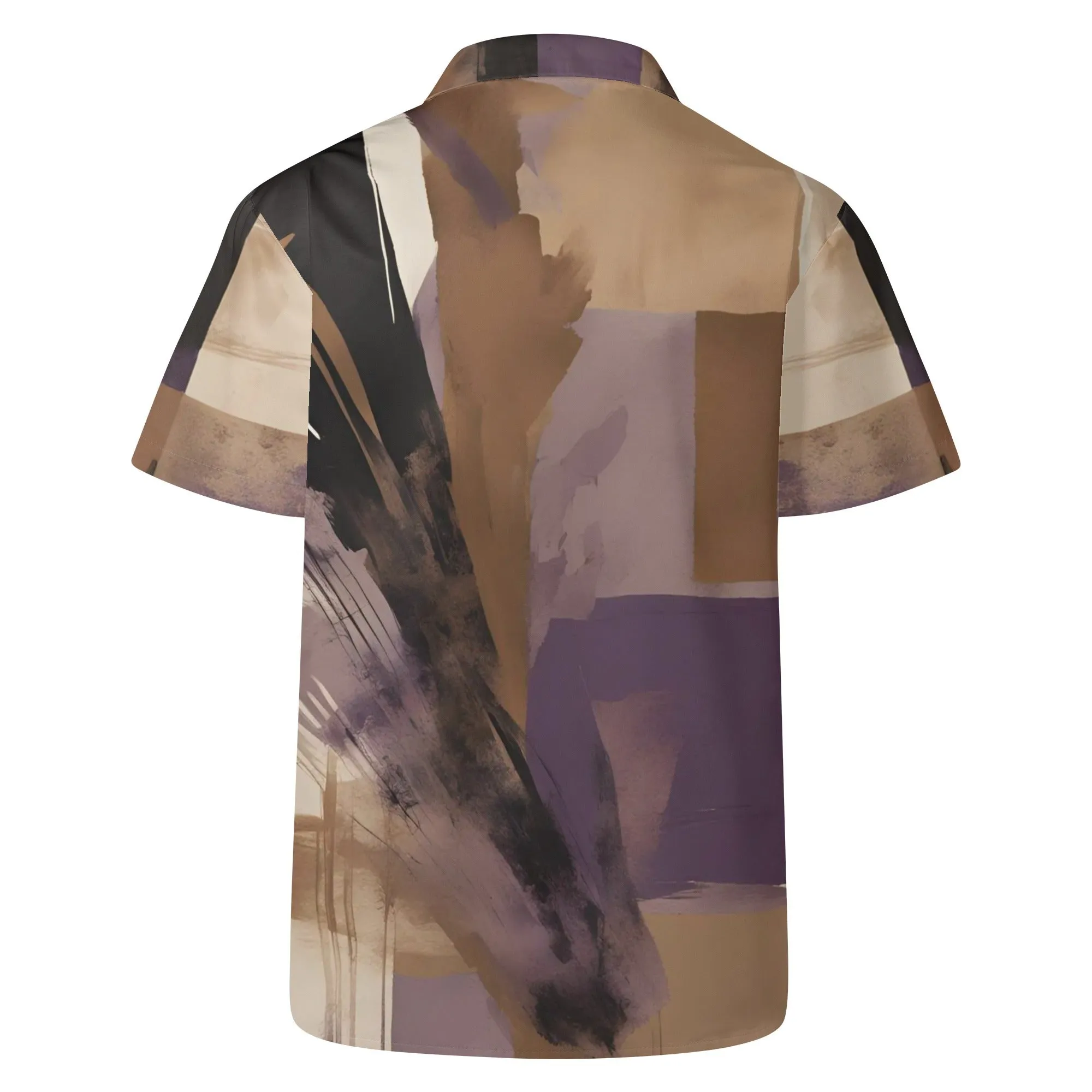 Resort Wear|Purple Haze Mens Casual Hawaiian Shirt