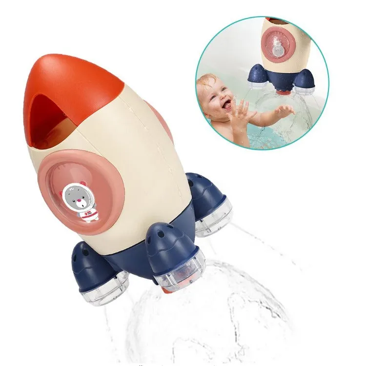 Rotating Rocket Bath Toy | Blue