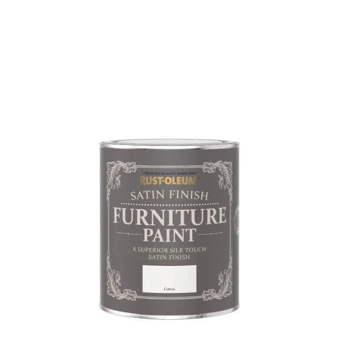 Rust-Oleum Satin Furniture Paint 750ml - Cotton