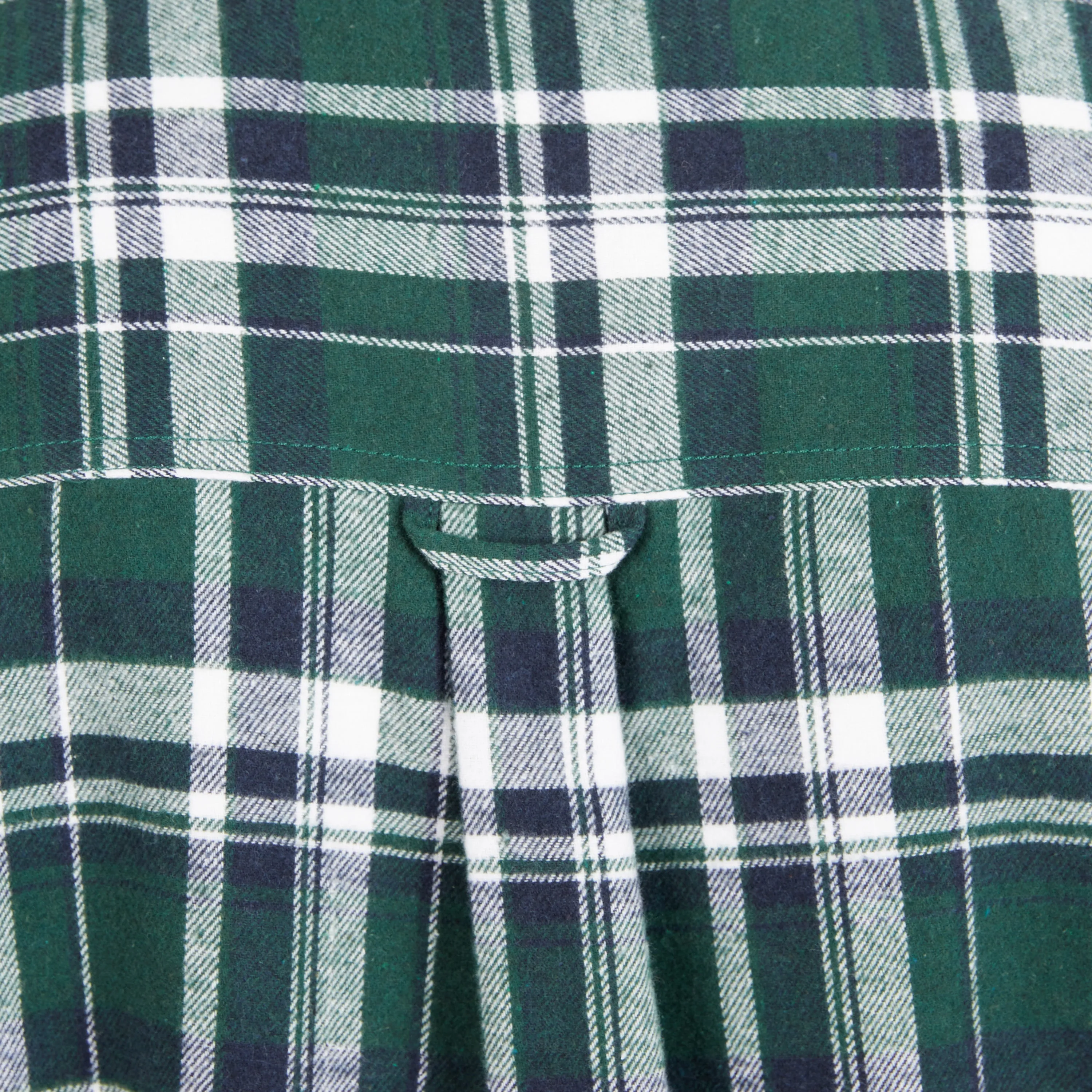 SHERPA-LINED FLANNEL SHIRT JACKET