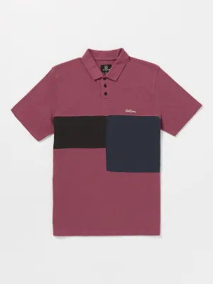 Stoney Baloney Polo Short Sleeve Shirt - Oxblood