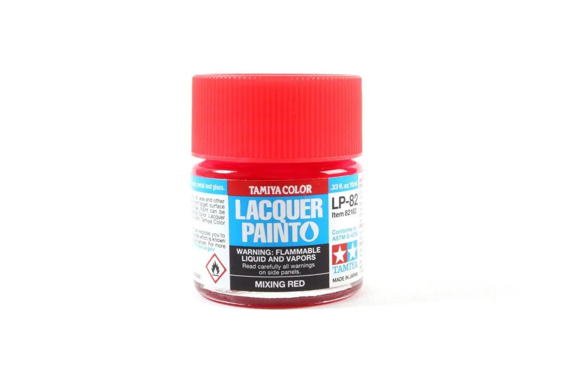 Tamiya 82182 LP-82 Mixing Red Lacquer Paint 10ml TAM82182