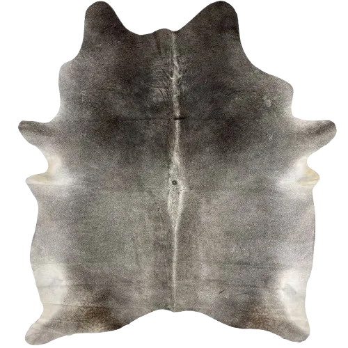 Two Tone Gray Brazilian Cowhide - 6'11" x 5'9" (BRGR257)