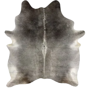 Two Tone Gray Brazilian Cowhide - 6'11" x 5'9" (BRGR257)