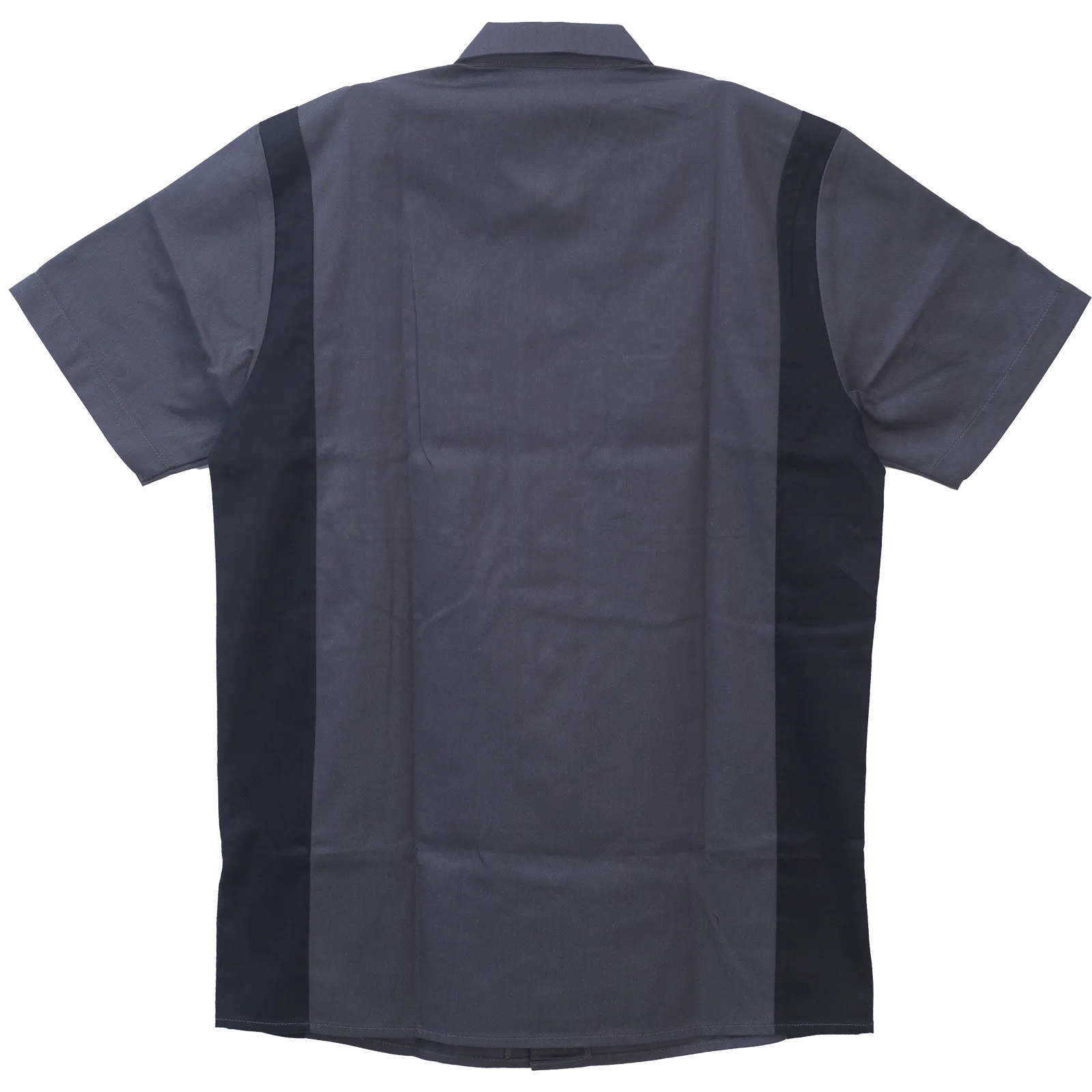 VB771GB - Men's Work Shirts Grey with Black Sides