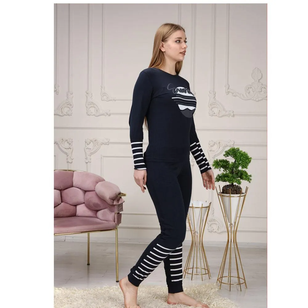 Women's Printed Pajamas Set