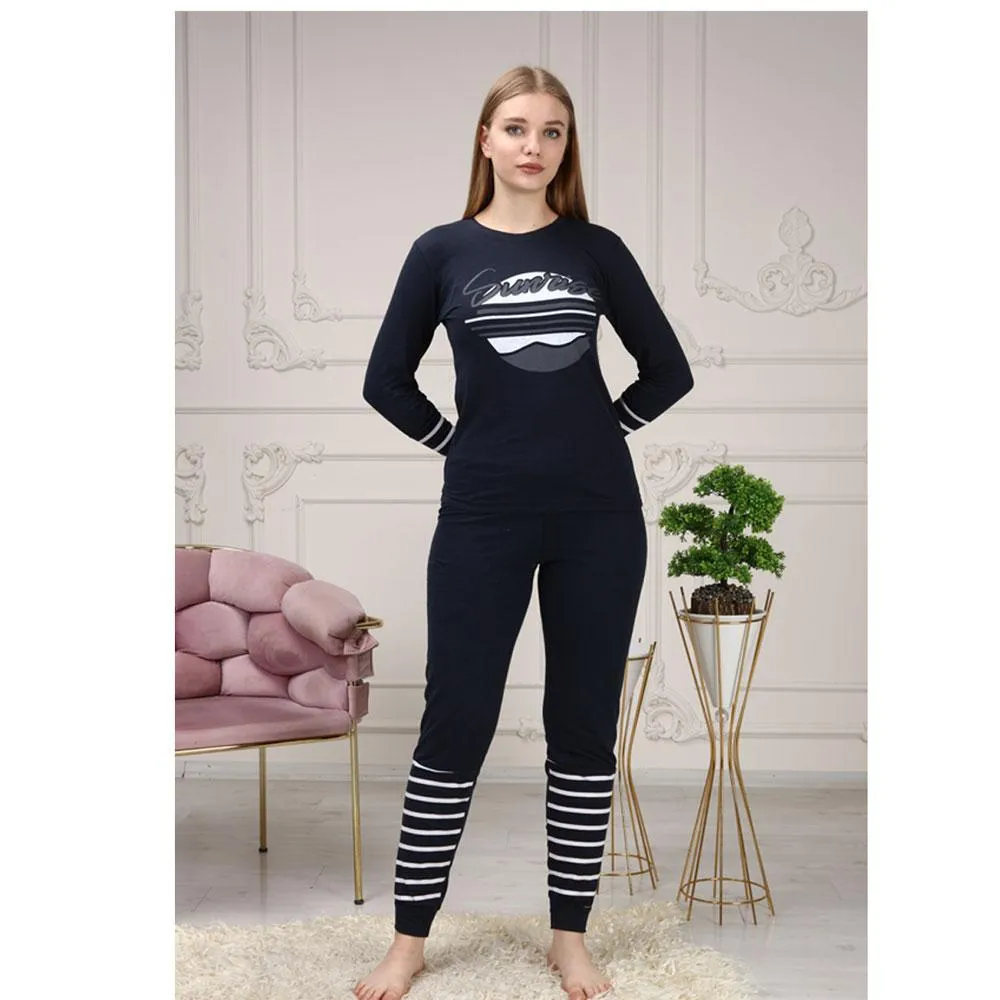 Women's Printed Pajamas Set