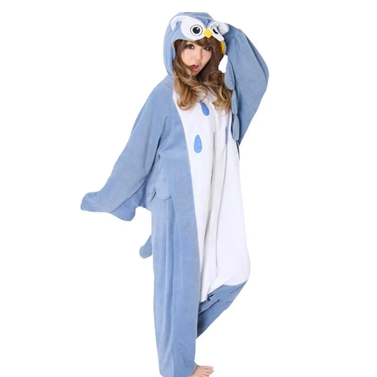 WOTOGOLD Animal Cosplay Costume Kigurumi Onesie Owl Unisex Adult Pajamas